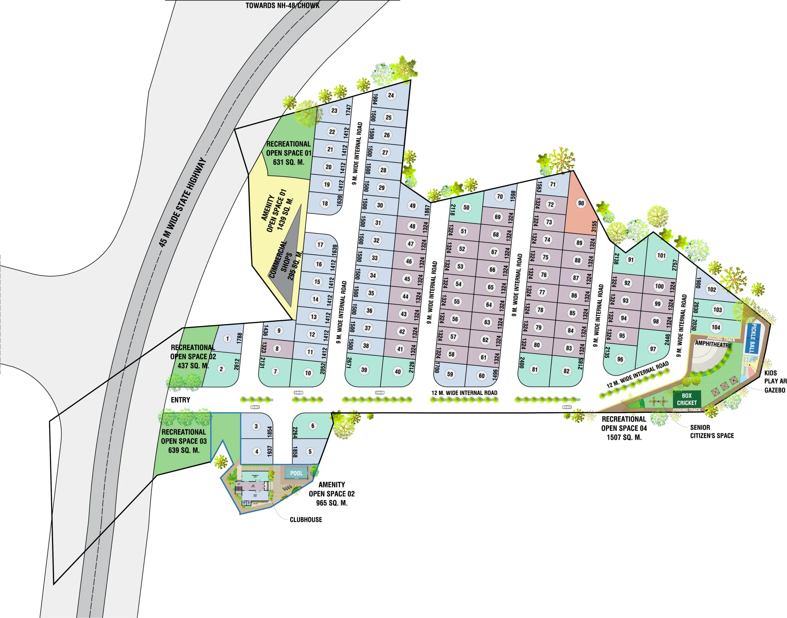 Master Plan Layout